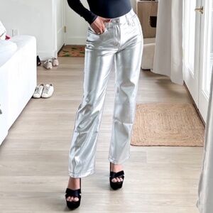 Abercrombie Vegan Leather Pant